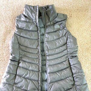 THE NORTH FACE DOWN Vest - Silver Women's Size S